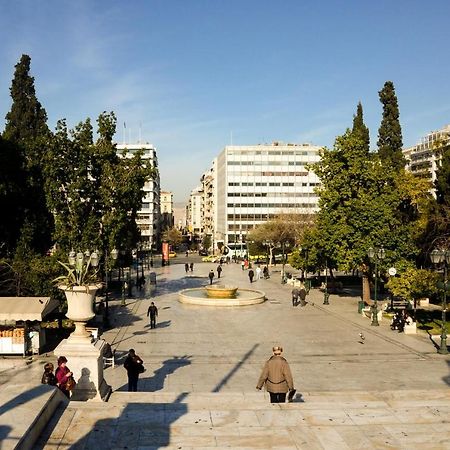 Athens Stylish Studio In Front Of Syntagma Metro Stop For 2 Ngoại thất bức ảnh