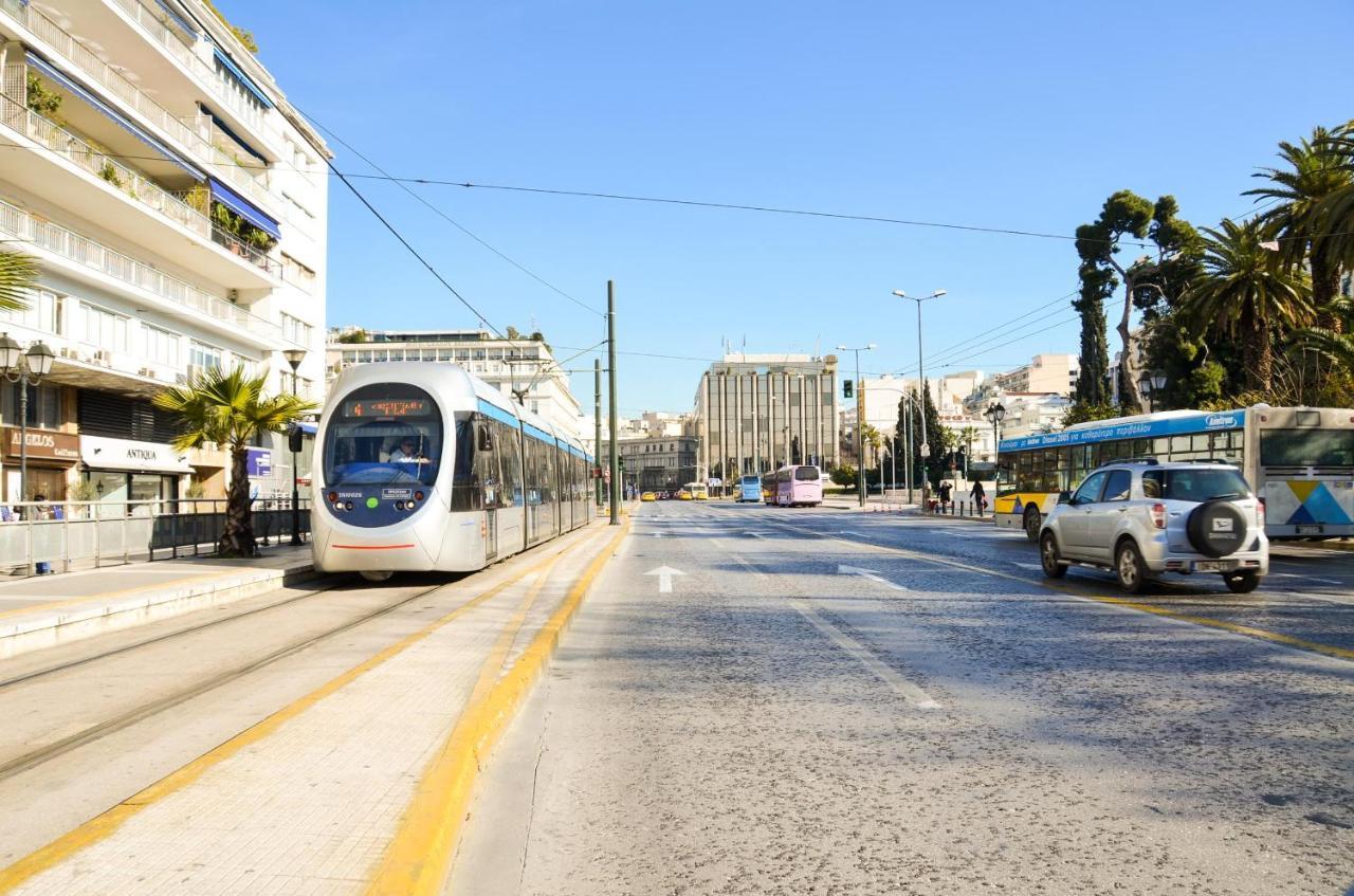 Athens Stylish Studio In Front Of Syntagma Metro Stop For 2 Ngoại thất bức ảnh